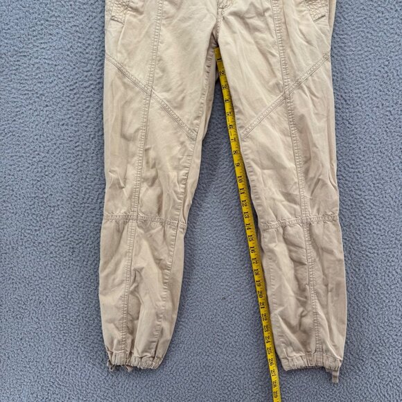 Lauren Ralph Lauren Jogger Pants Womens Khaki Beige Cotton Size 2 - Picture 10 of 12